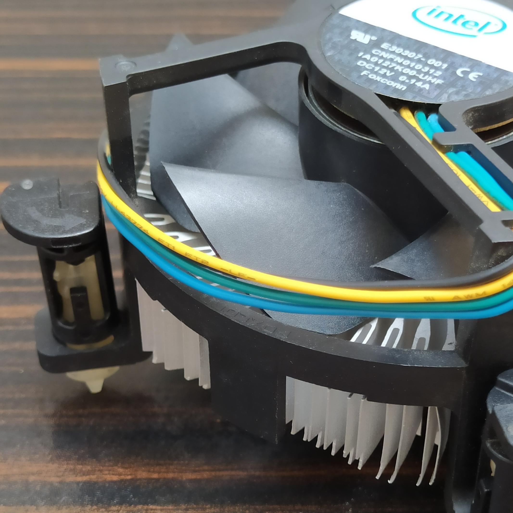 فن CPU Intel LGA 775 هیت سینک کوتاه کارکرده