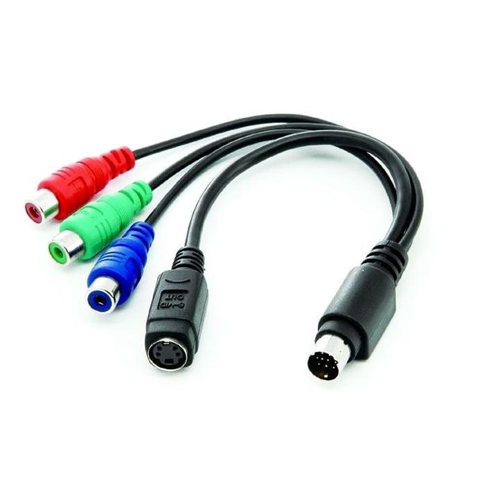 تبدیل 9Pin VGA Card to S-Video Component HDTV