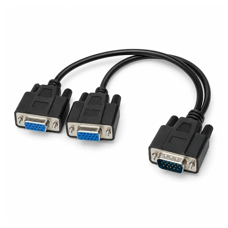 کابل 1 به 2 VGA برند D-NET