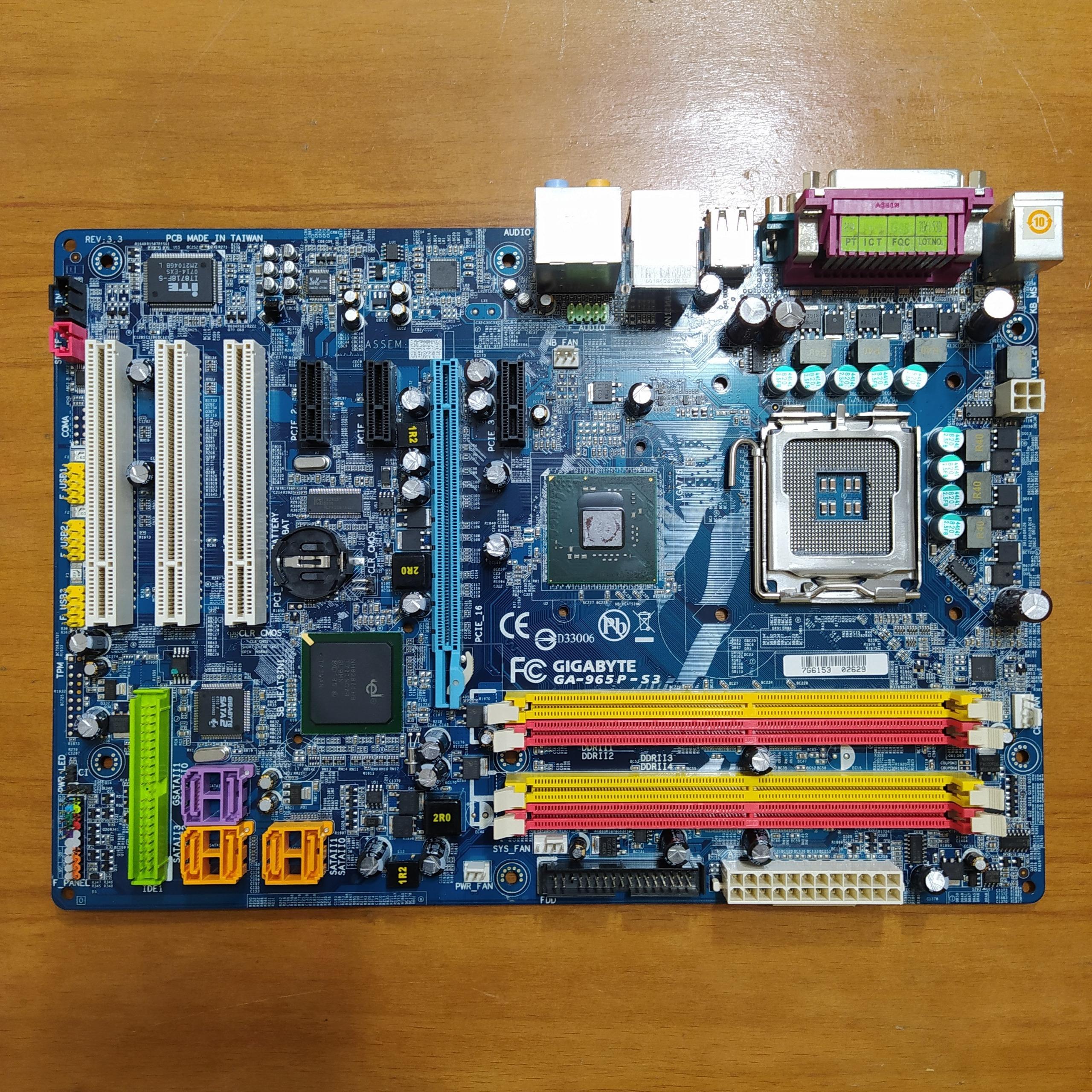 مادربرد GIGABYTE GA-965P-S3 معیوب