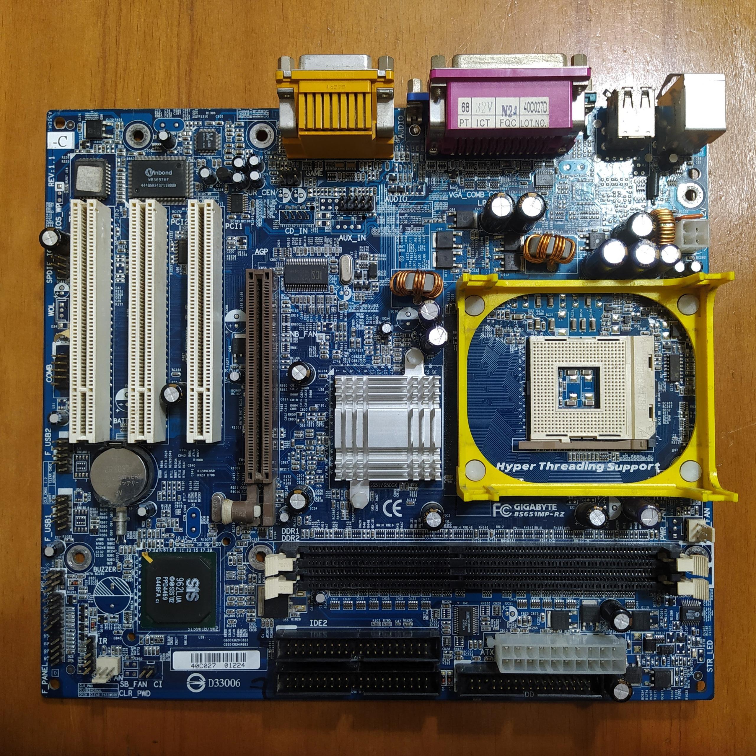 مادربرد گیگابایت 8S651MP-RZ کارکرده سالم