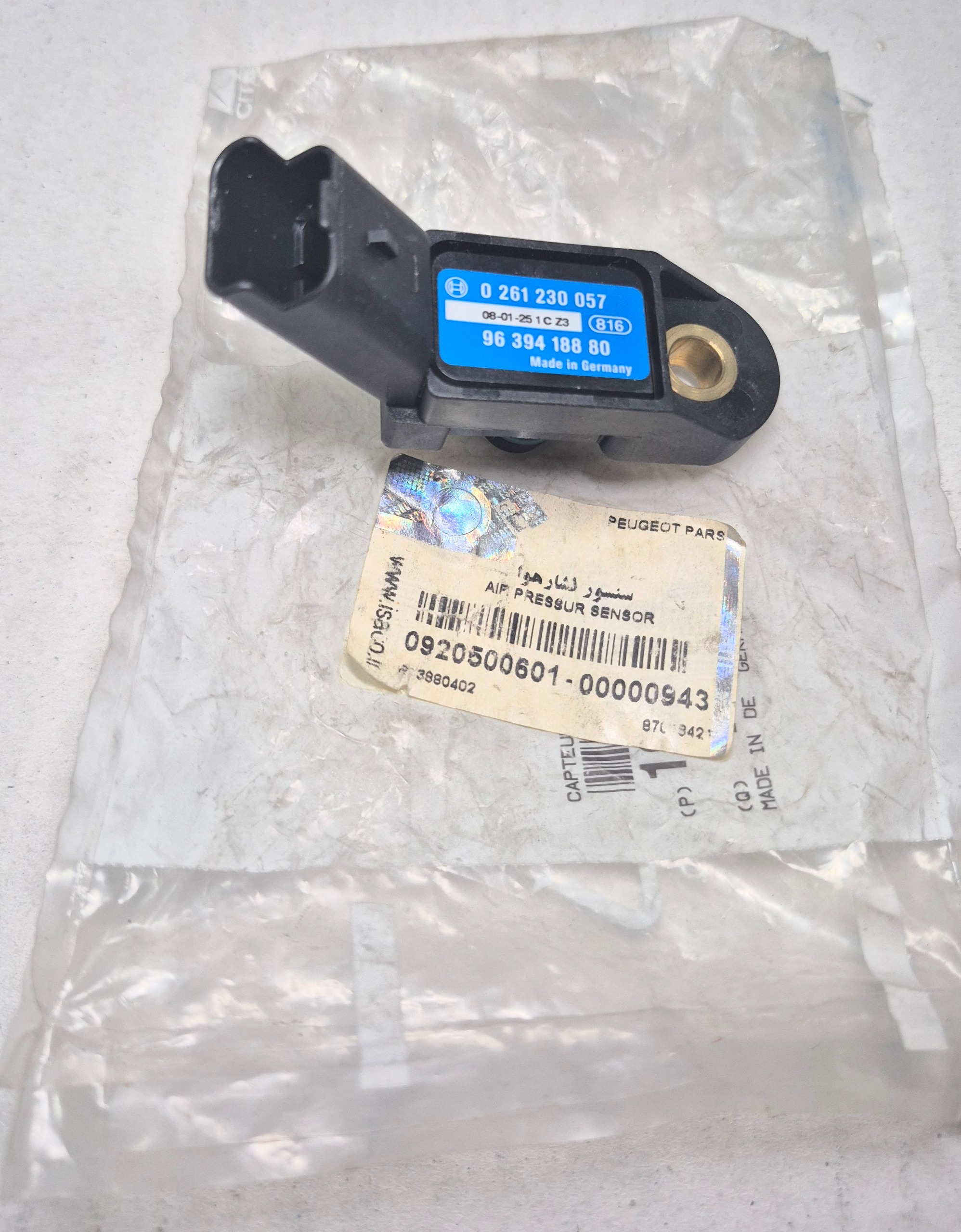 مپ سنسور اورجینال پارس ELX زانتیا لیبل ایساکو