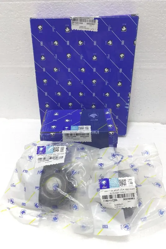 کیت تسمه دینام و هرزگردهای سمند EF7 دنا ایساکو