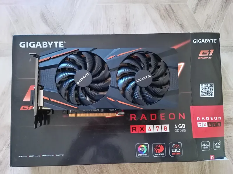 گرافیک گیگابایت RX 470 4G گیمینگ بسیار کمیاب