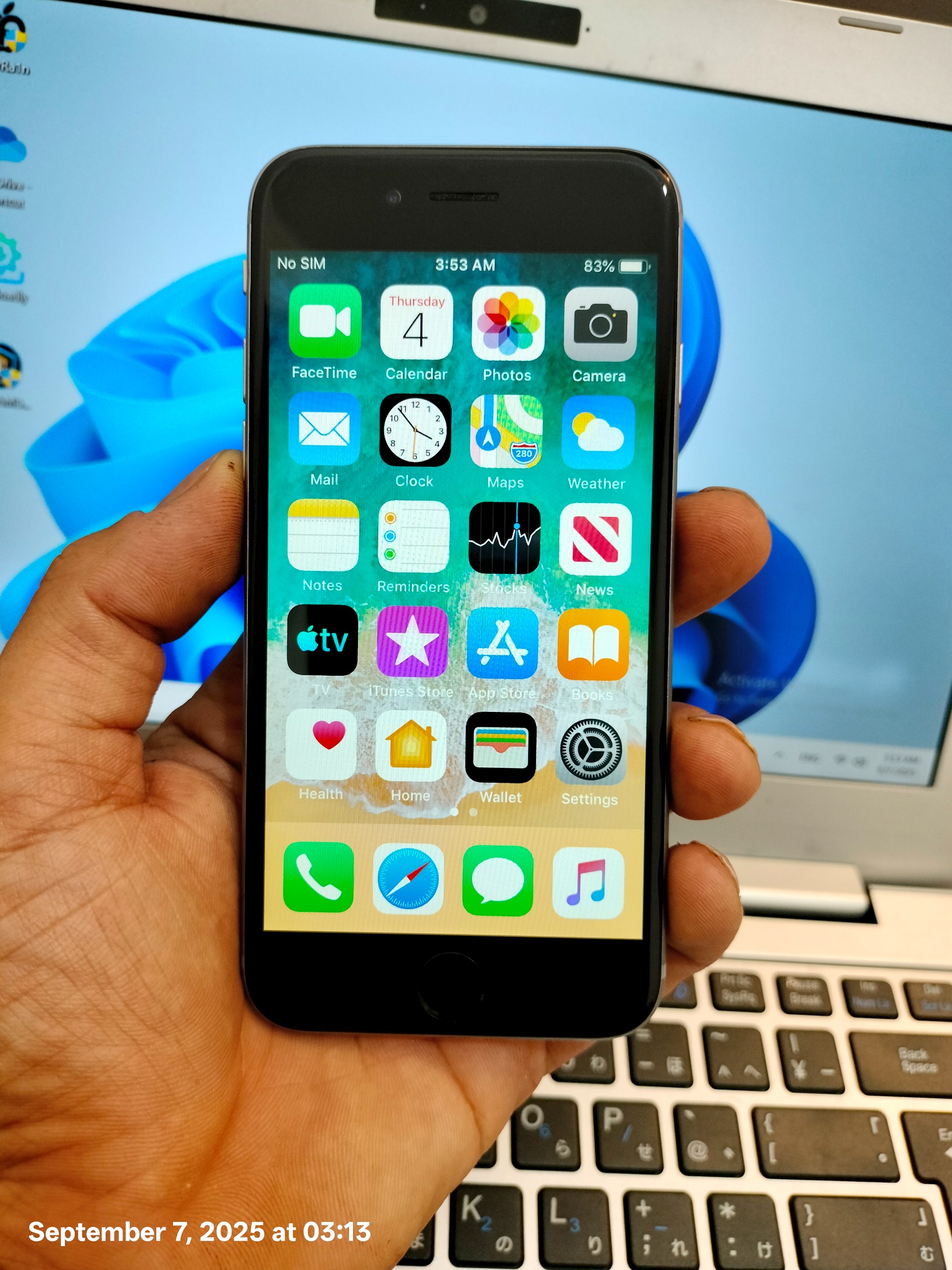 آیفون  6 16GB ساده در حد نو (توضیحات)