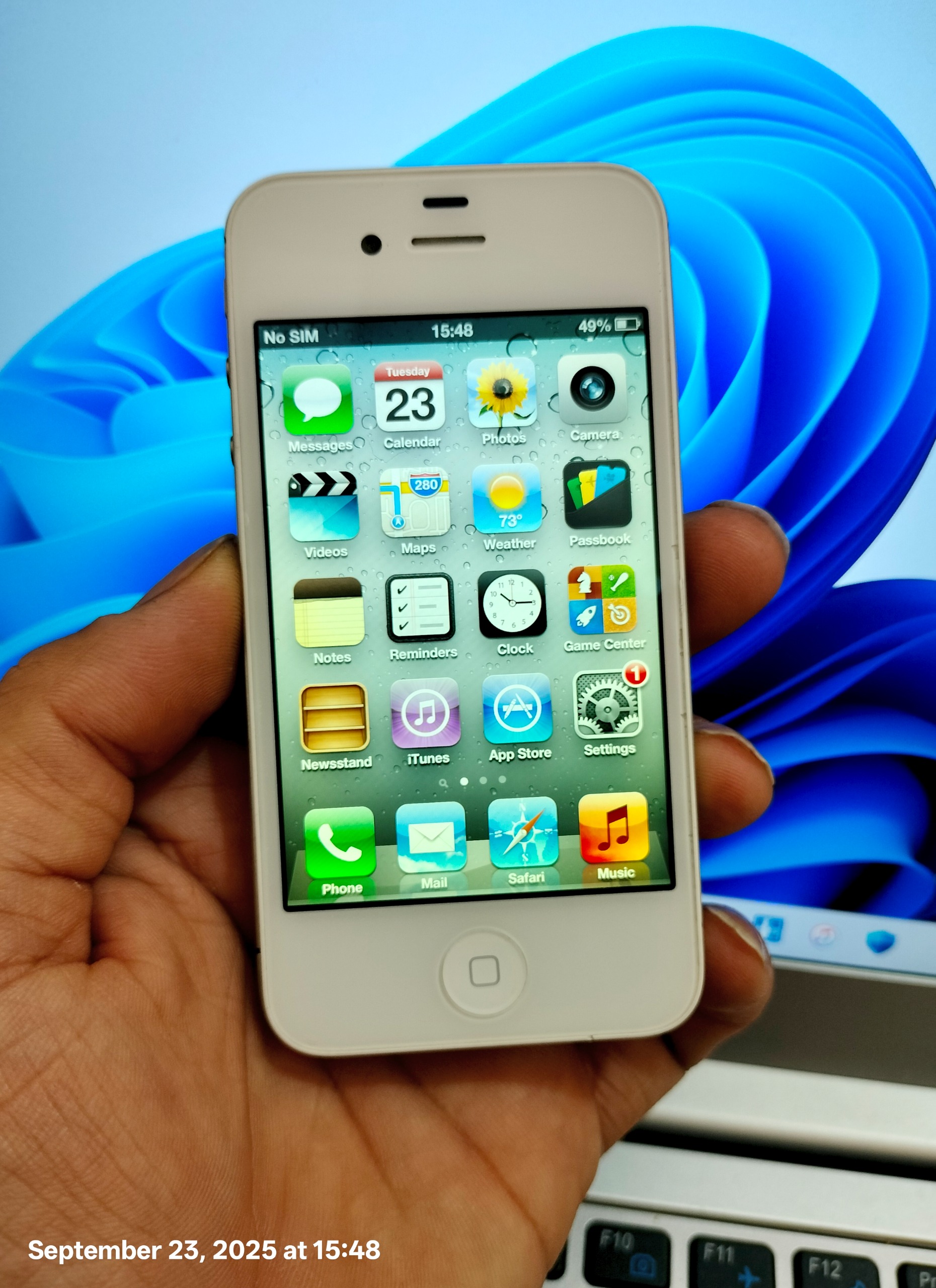 آیفون 4S ios6 رجیستر با آنتن