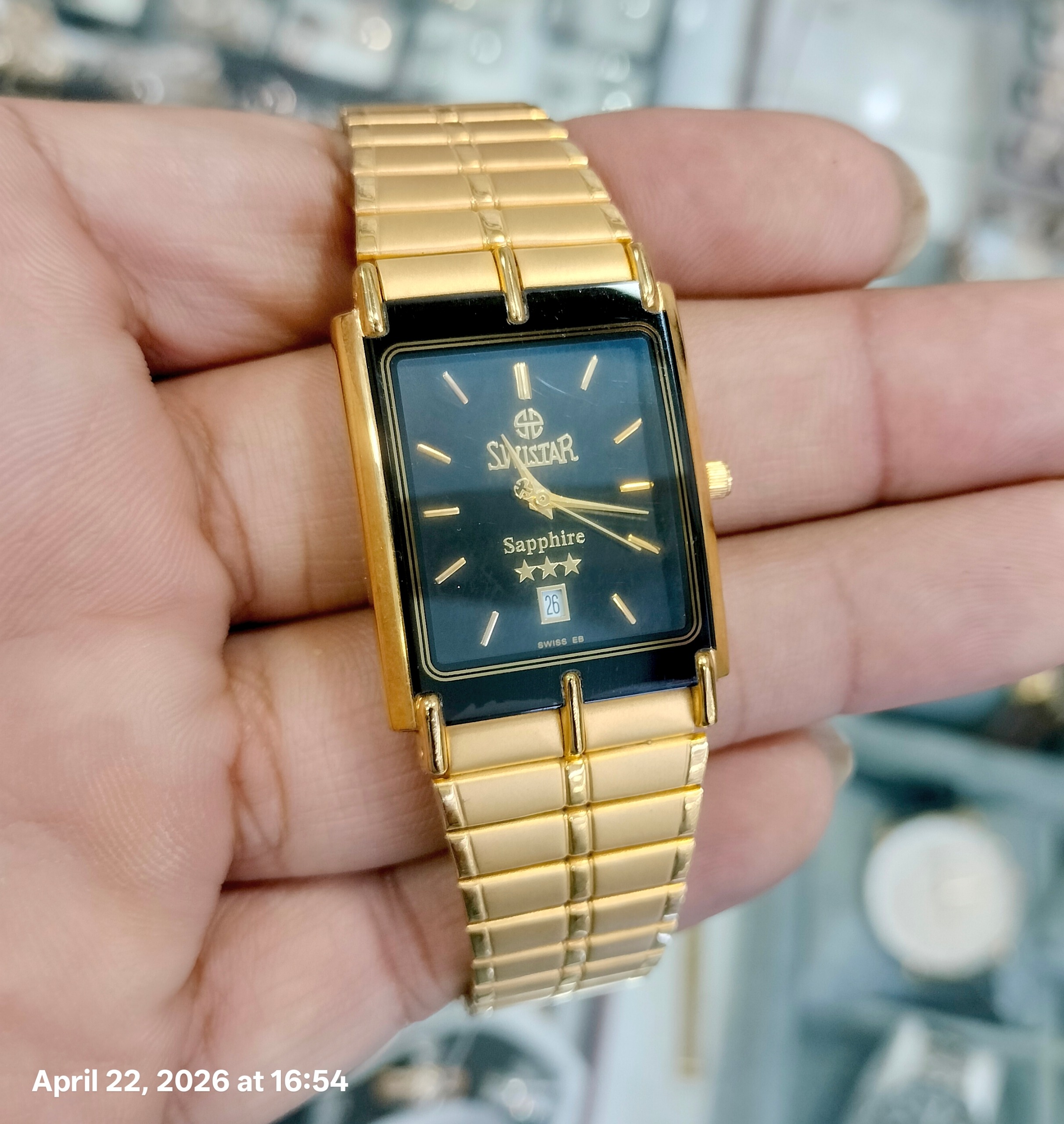 ساعت سویستار اصل سوییس 24KGold