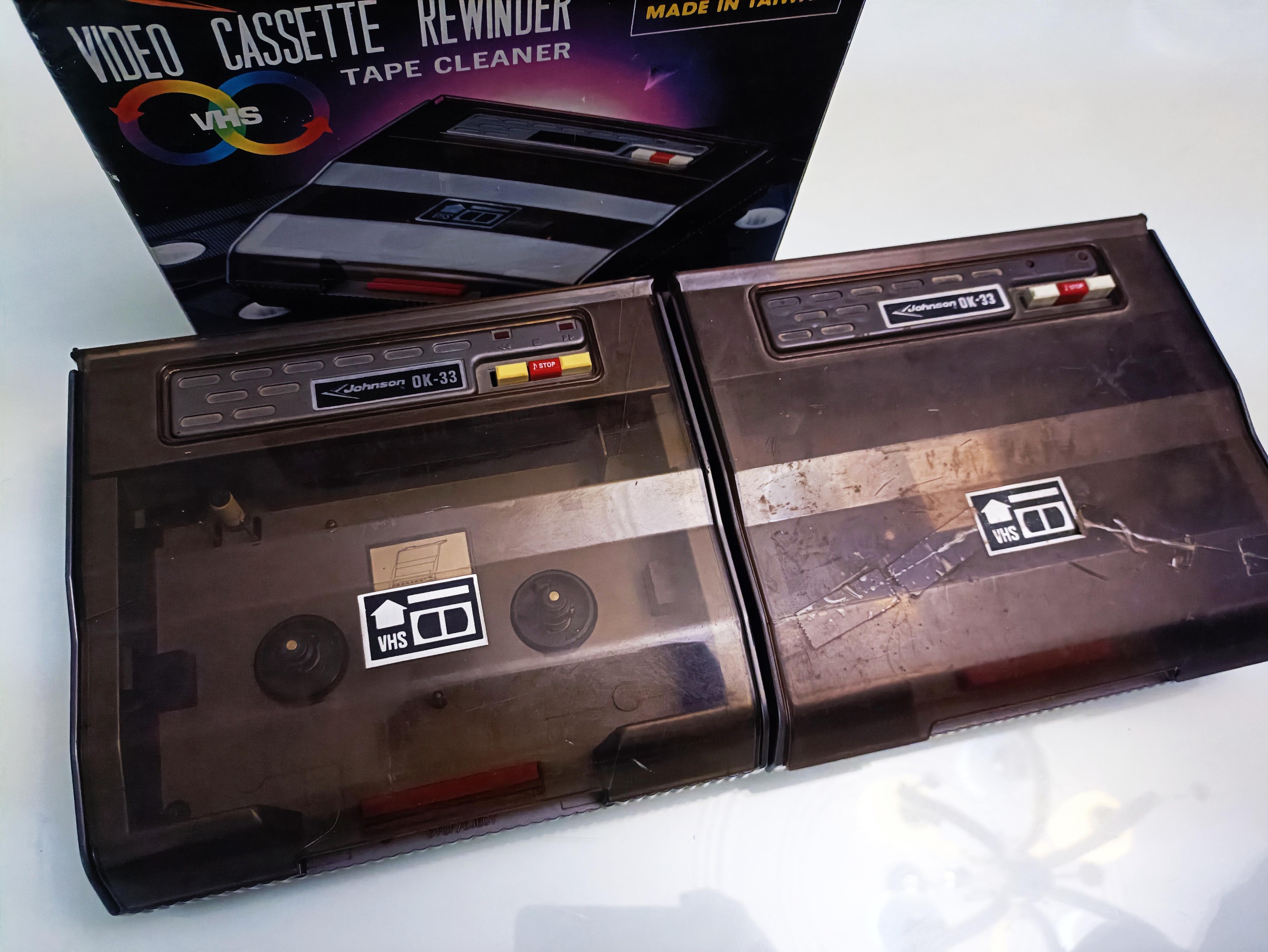 2 عدد نوار برگردان VHS جانسون