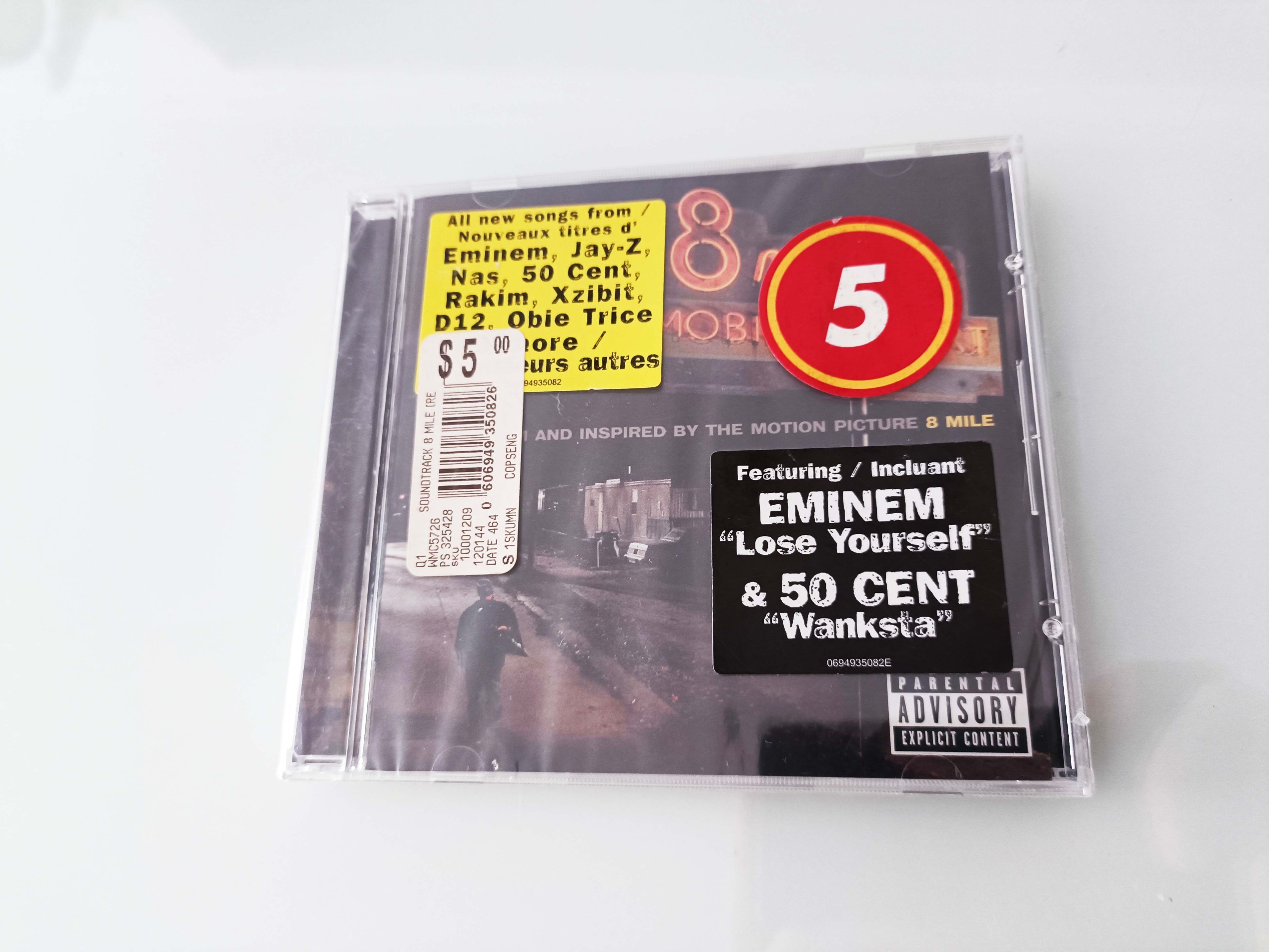 CD اورجینال موزیک EMINEM 50CENT JAY-Z و