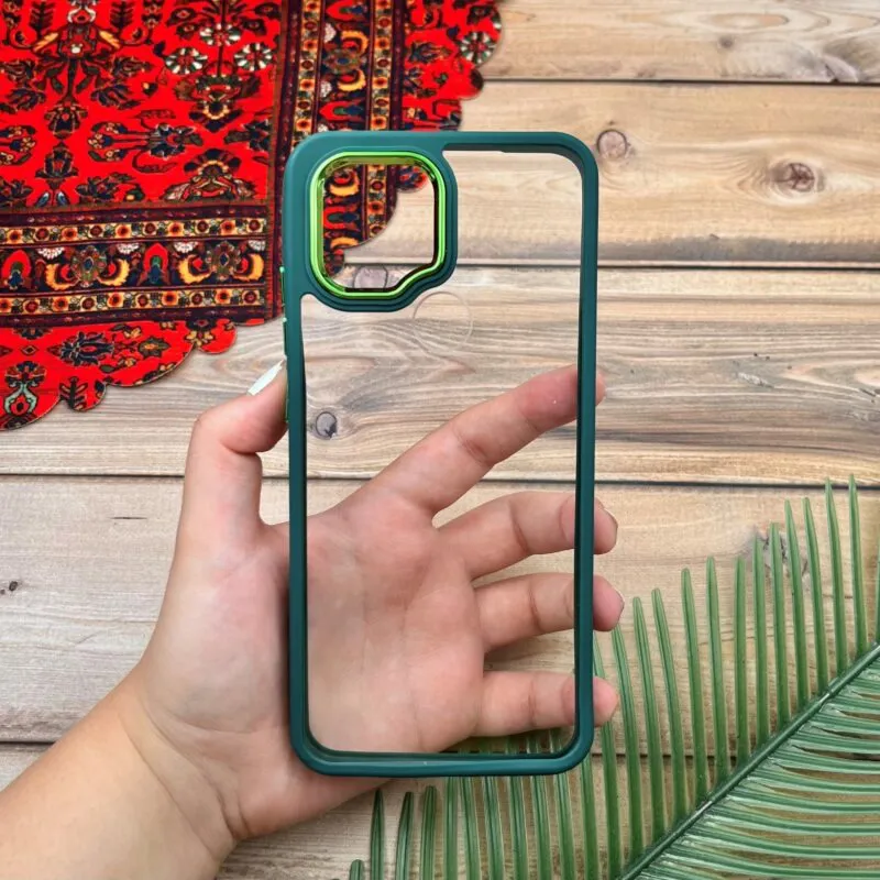 متال دور سیلیکونی شفاف A1plus