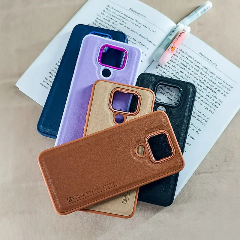 کاور چرمی Puloka متال ایرون Note9