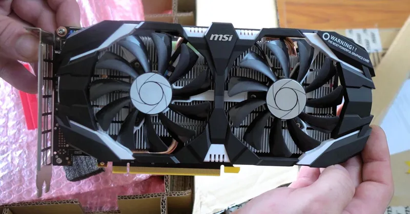 گرافیک MSI 6gig قیمت پیشنهادی ارسال شود