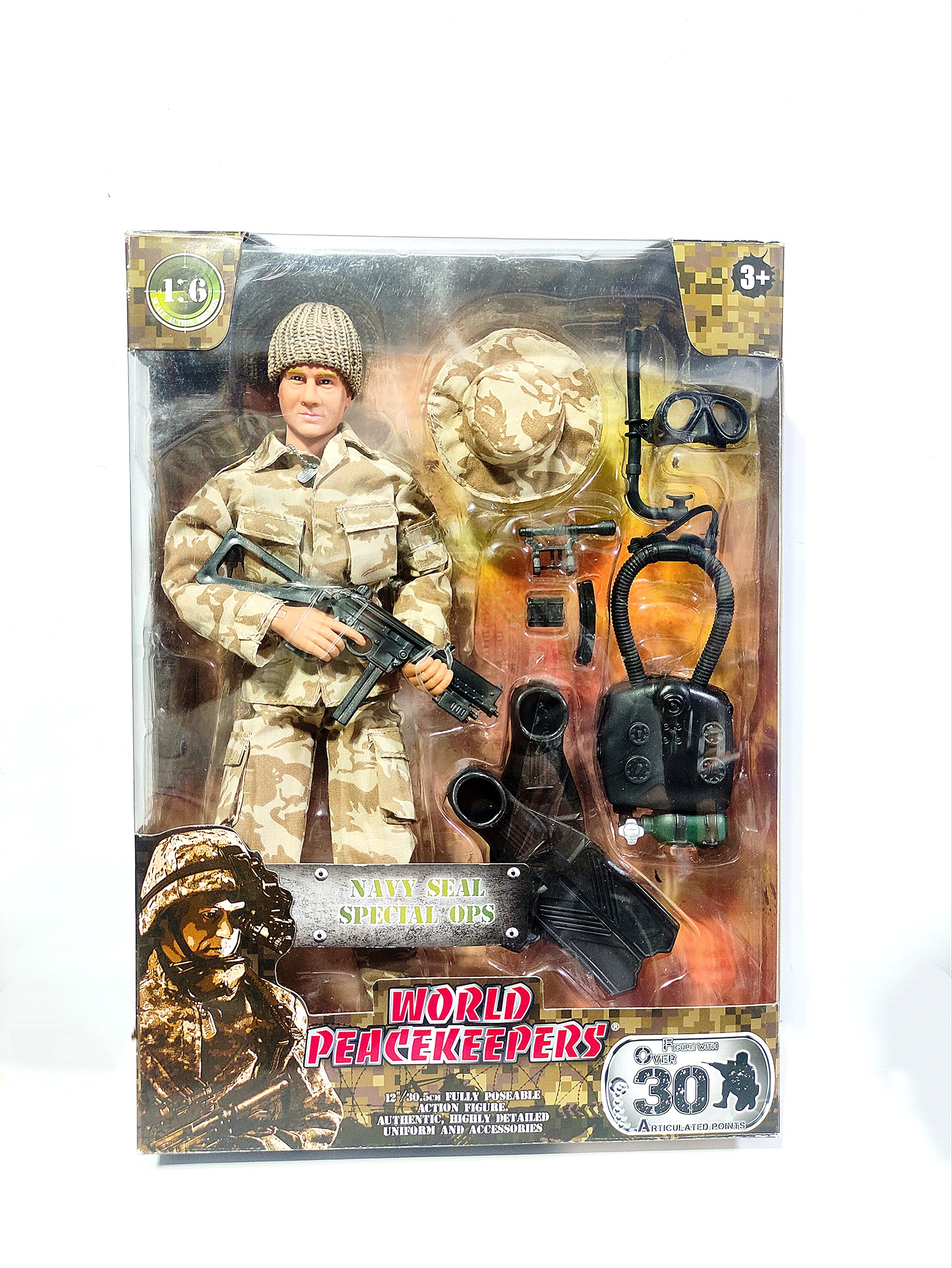 فیگور سرباز 30 سانتی مدل غواص