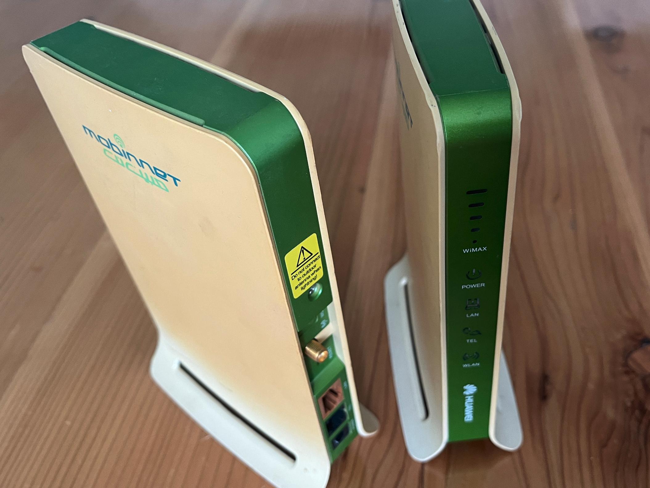مودم وایمکس مبین نت BM632w چهار تا با هم