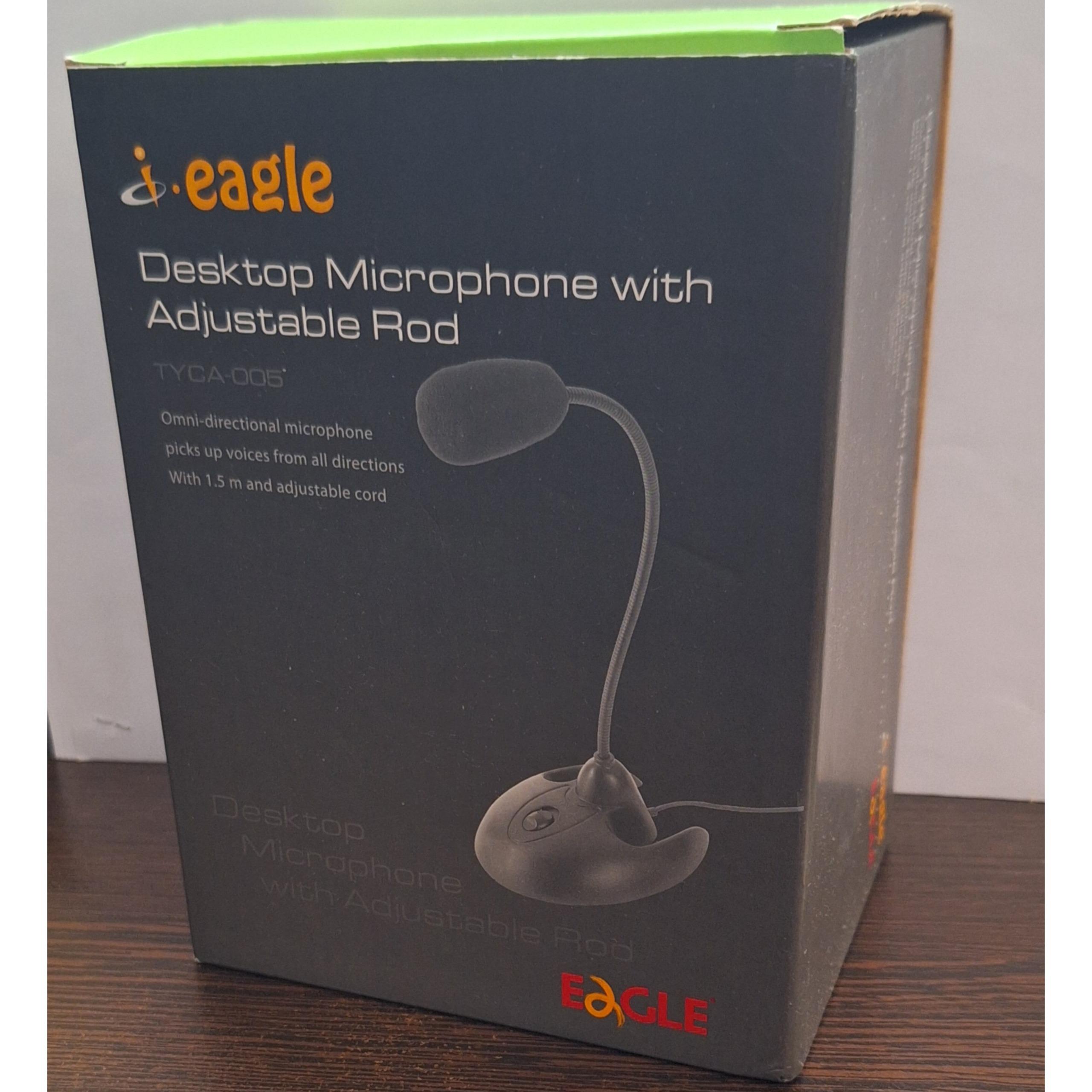 میکروفون رومیزی پایه دار مدل i.eagle