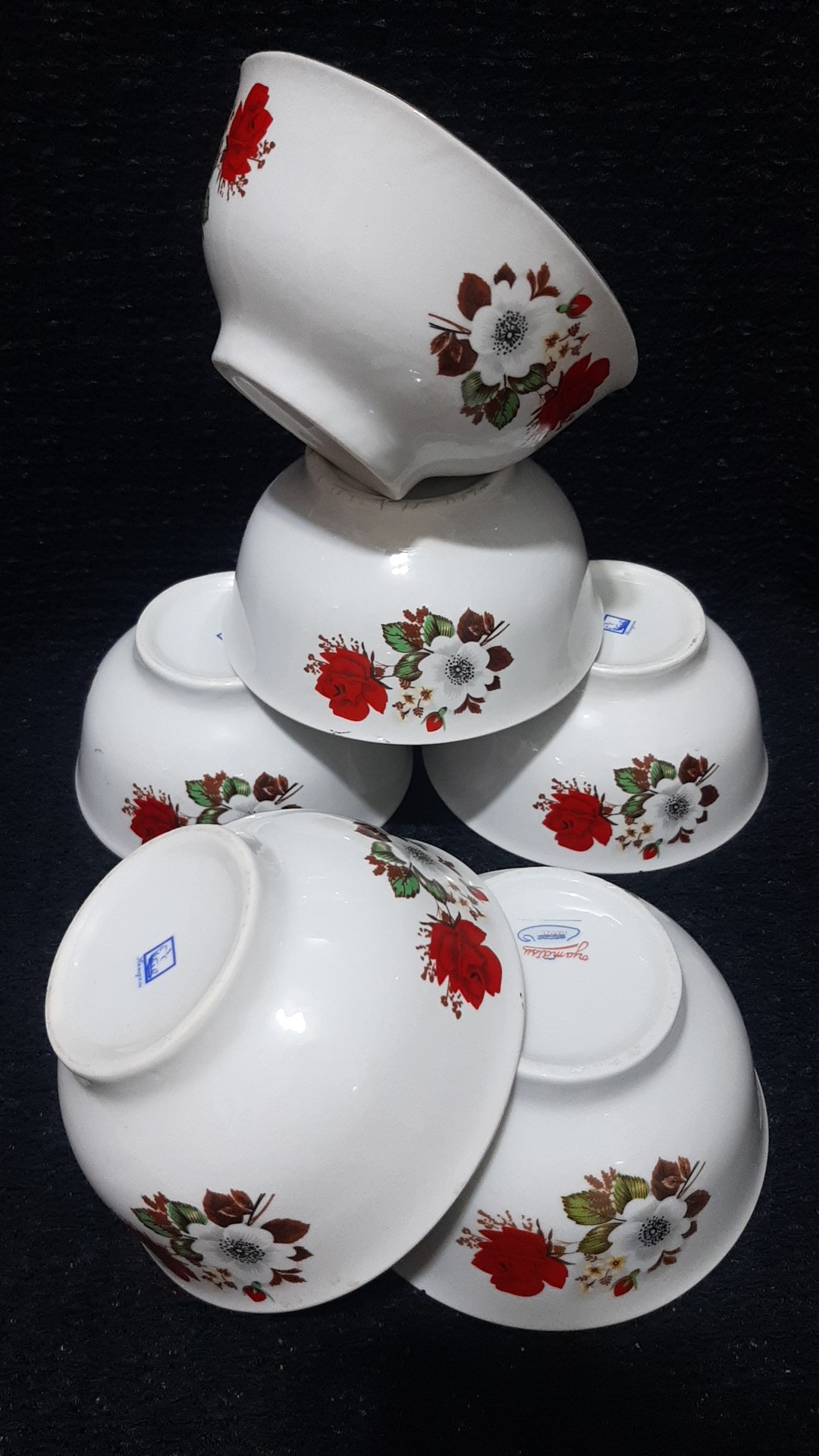 کاسه ابگوشتی طرح گلشاد قدیمی