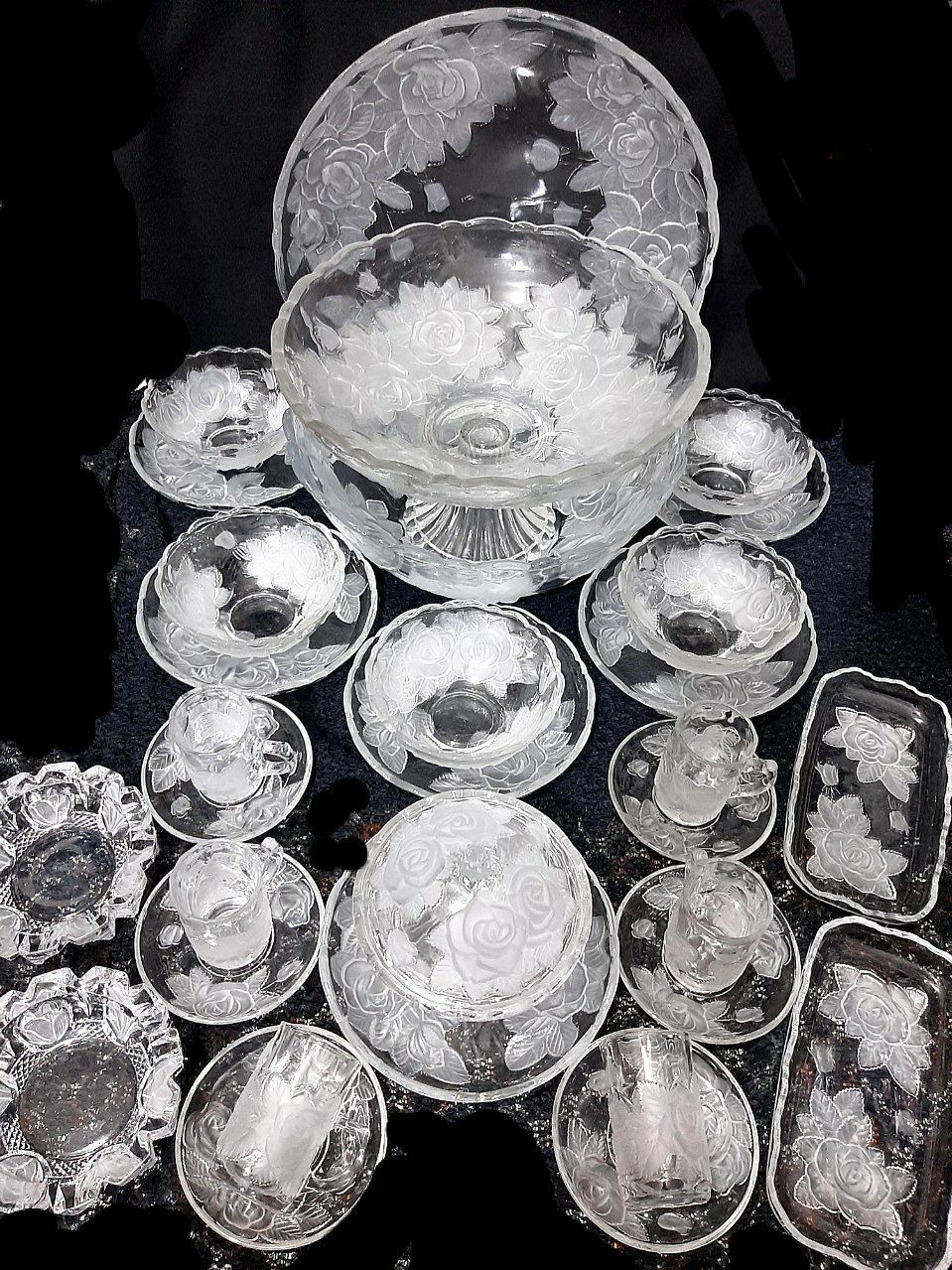 سرویس 31پارچه بلور یخی