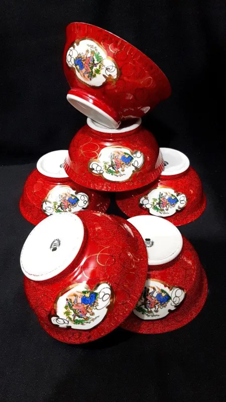 کاسه متوسط رنگی دنسی