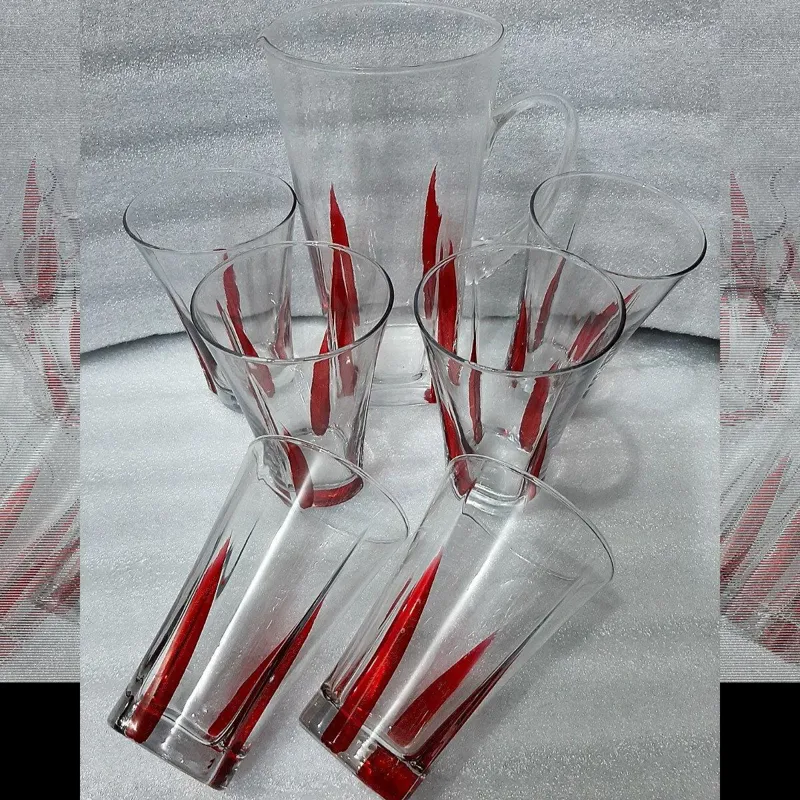 پارچ و لیوان خطی ترکیه