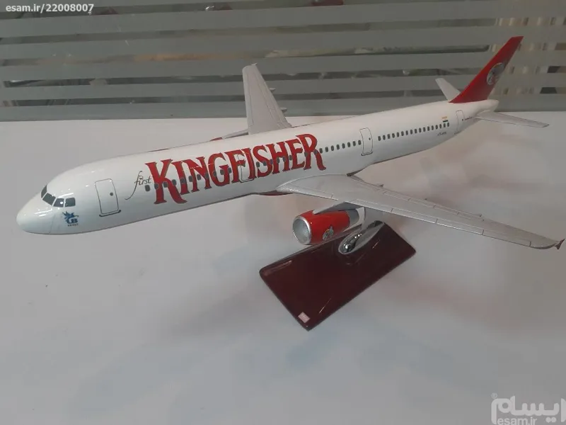ماکت هواپیما ایرباس321 Kingfisherهند کد 3628
