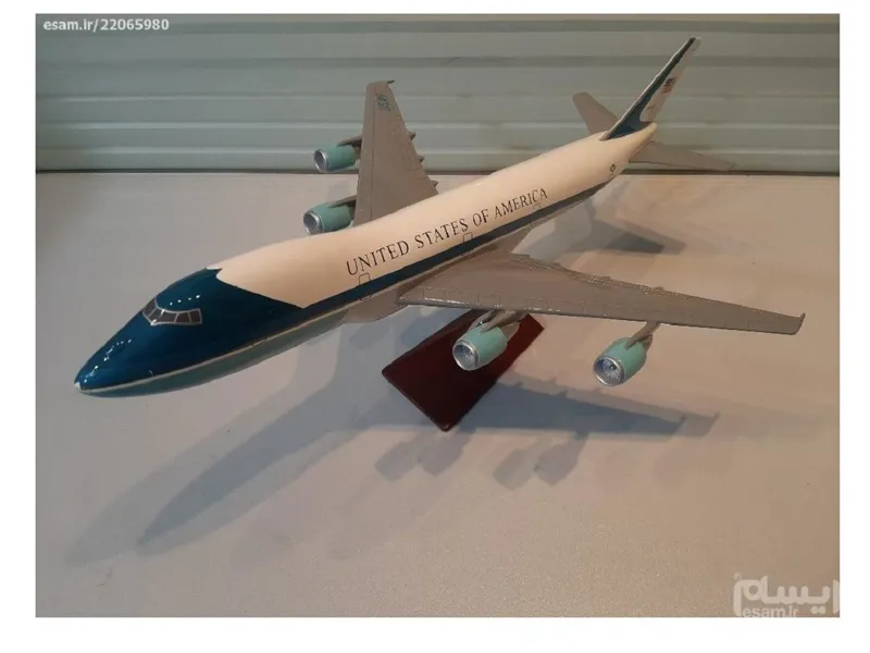ماکت هواپیما بویینگ400-747 AMERICAN AIRLINESکد3444
