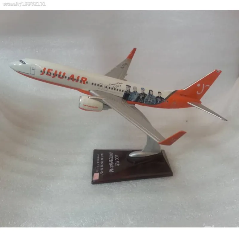 ماکت هواپیما بویینگ 800-737 JEJU کره شمالی کد 3670