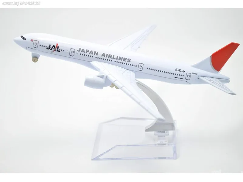 ماکت هواپیما بویینگ 200-777 JAL ژاپن کد 3755