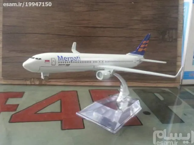 ماکت هواپیما بویینگ 700-737 Merpati اندونزی کد3796