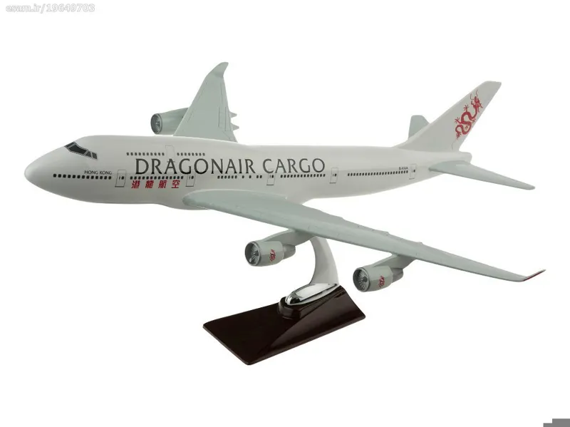 ماکت هواپیما بویینگ 400-747 باربری DRAGON کد 3386