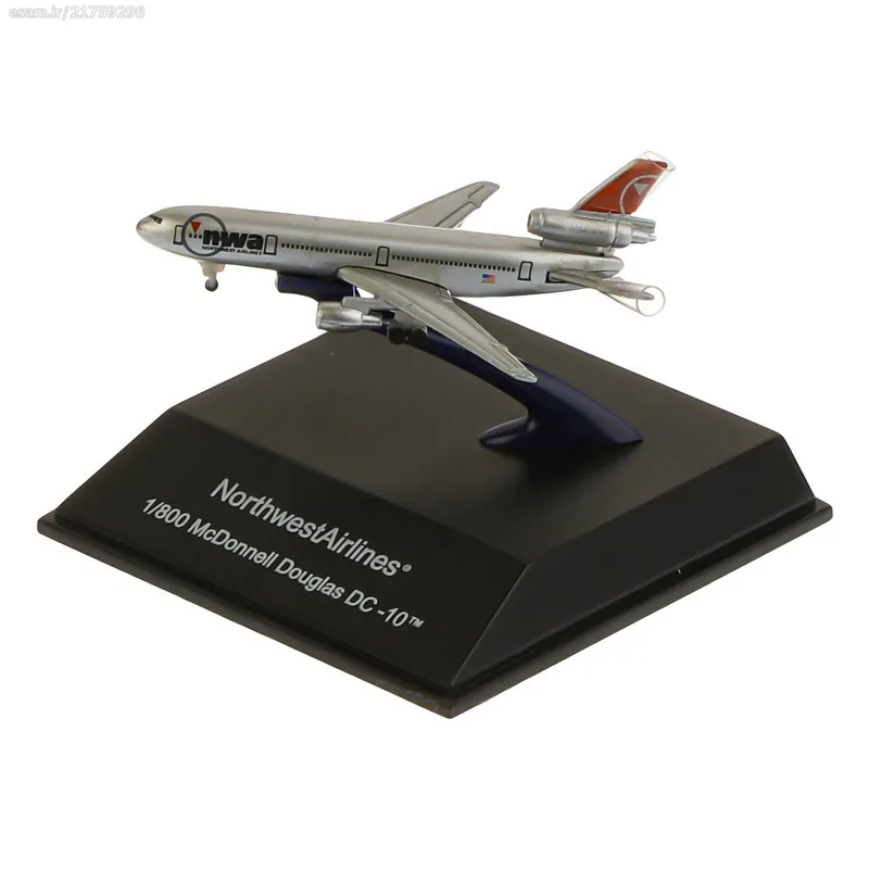 ماکت هواپیما McDonnell Douglas DC-10 NWA کد 31691