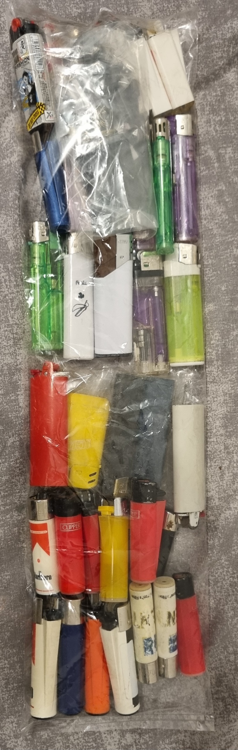 فندک معمولی ، سنگی و فانتزی معیوب