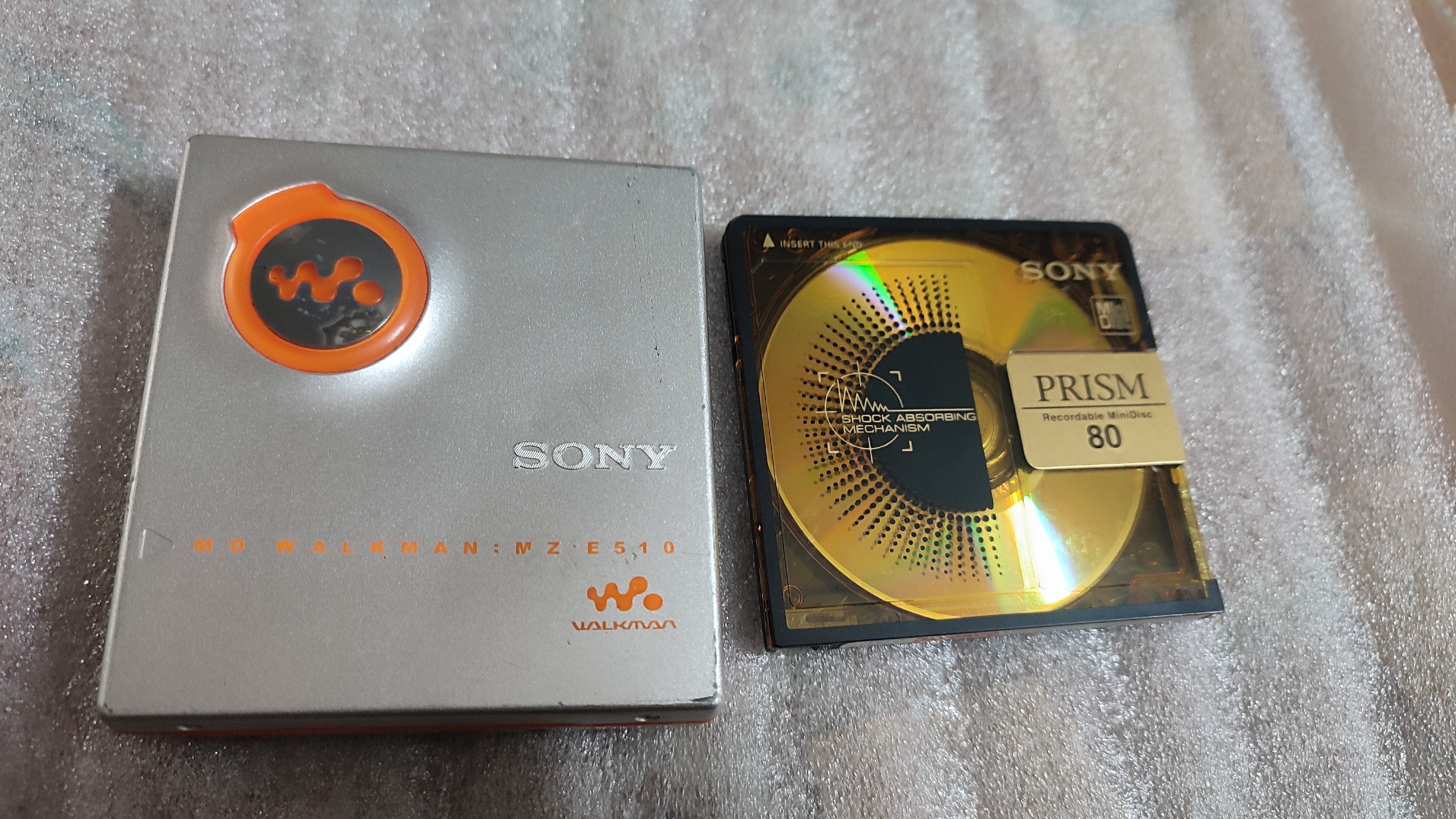 سونی md player MZ E510