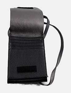 کیف چرمی آویز گردنی zara