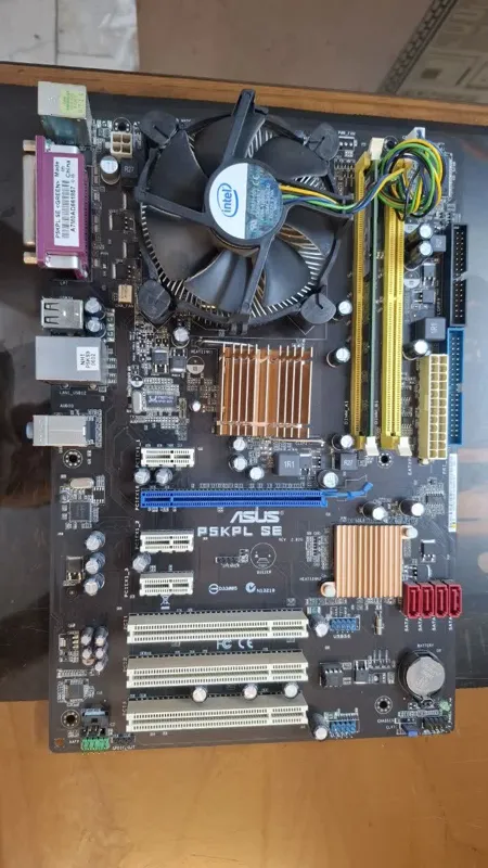 باندل مادربرد ایسوسP5KPL-SECPU E5500RAM 2G DDR2