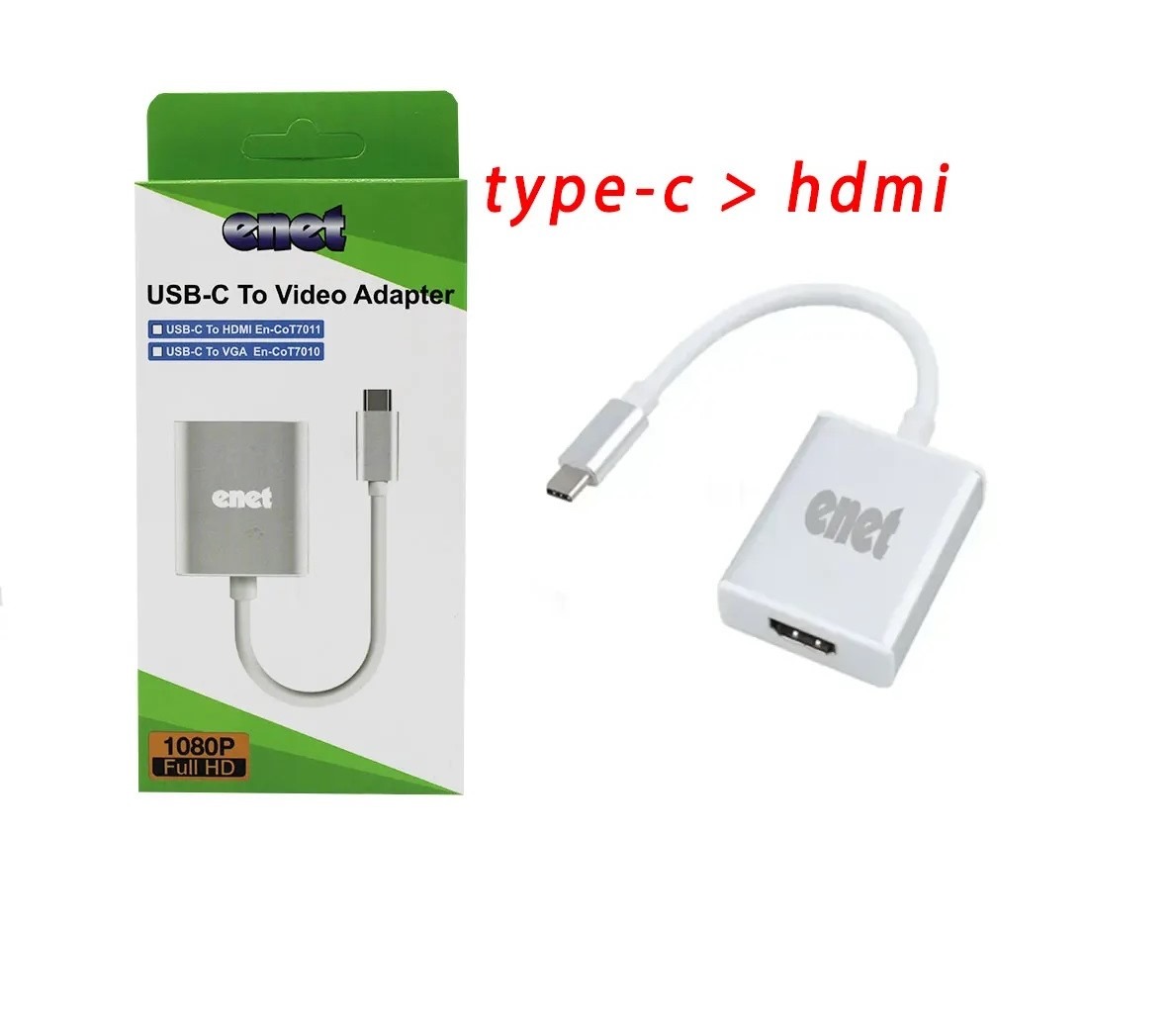 تبدیل ENET-TYPE-C TO HDMI