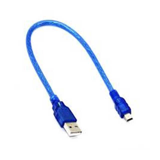 کابل مینی USB طول 30 سانتی متری