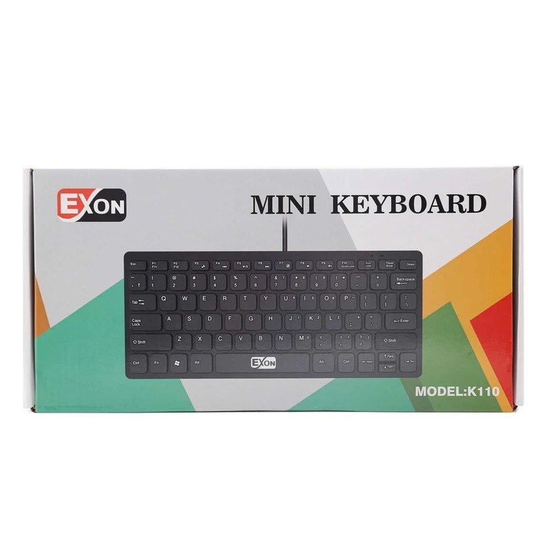 کیبورد اکسون مدل K110 رنگ مشکی