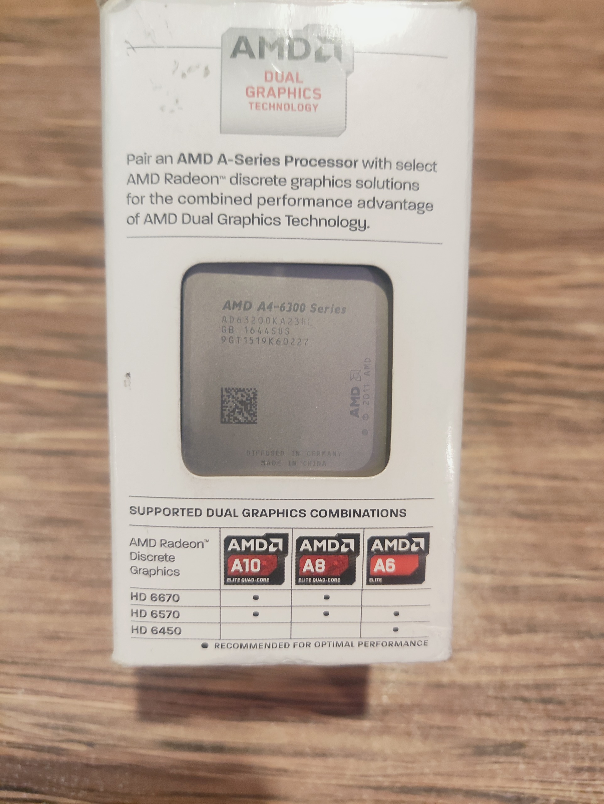 پردازنده Amd a4-6320