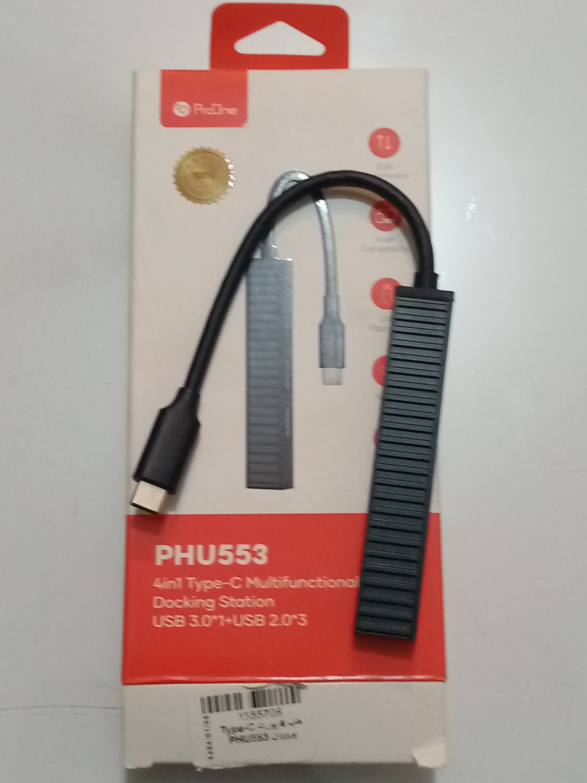 هاب 4 پورت USB-C پرووان مدل PHU553