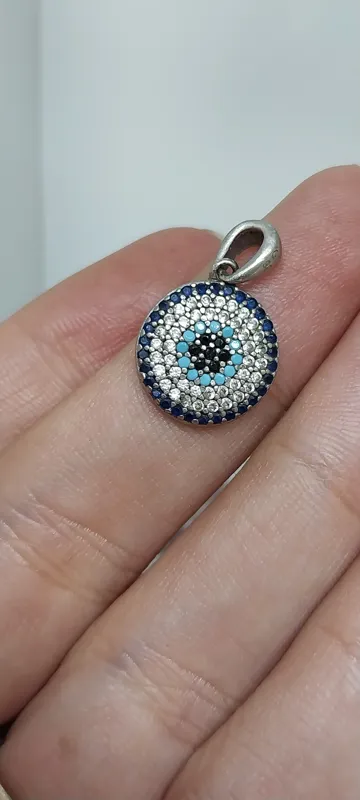 گردن آویز نقره خارجی 925 اصل 1.65گرم