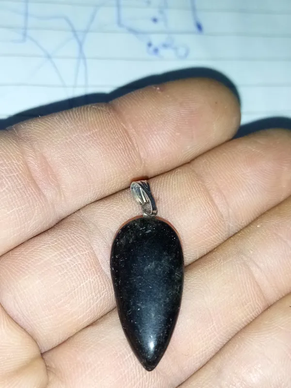 گردن آویز انیکس طبیعی اشک تراش