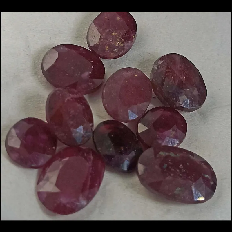 56قیراط یاقوت خون کفتری سودان آفریقا زلال