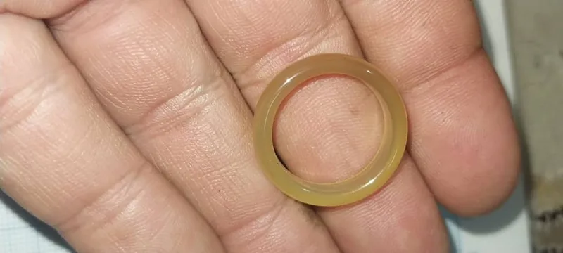 حلقه عقیق شرف الشمس طبیعی