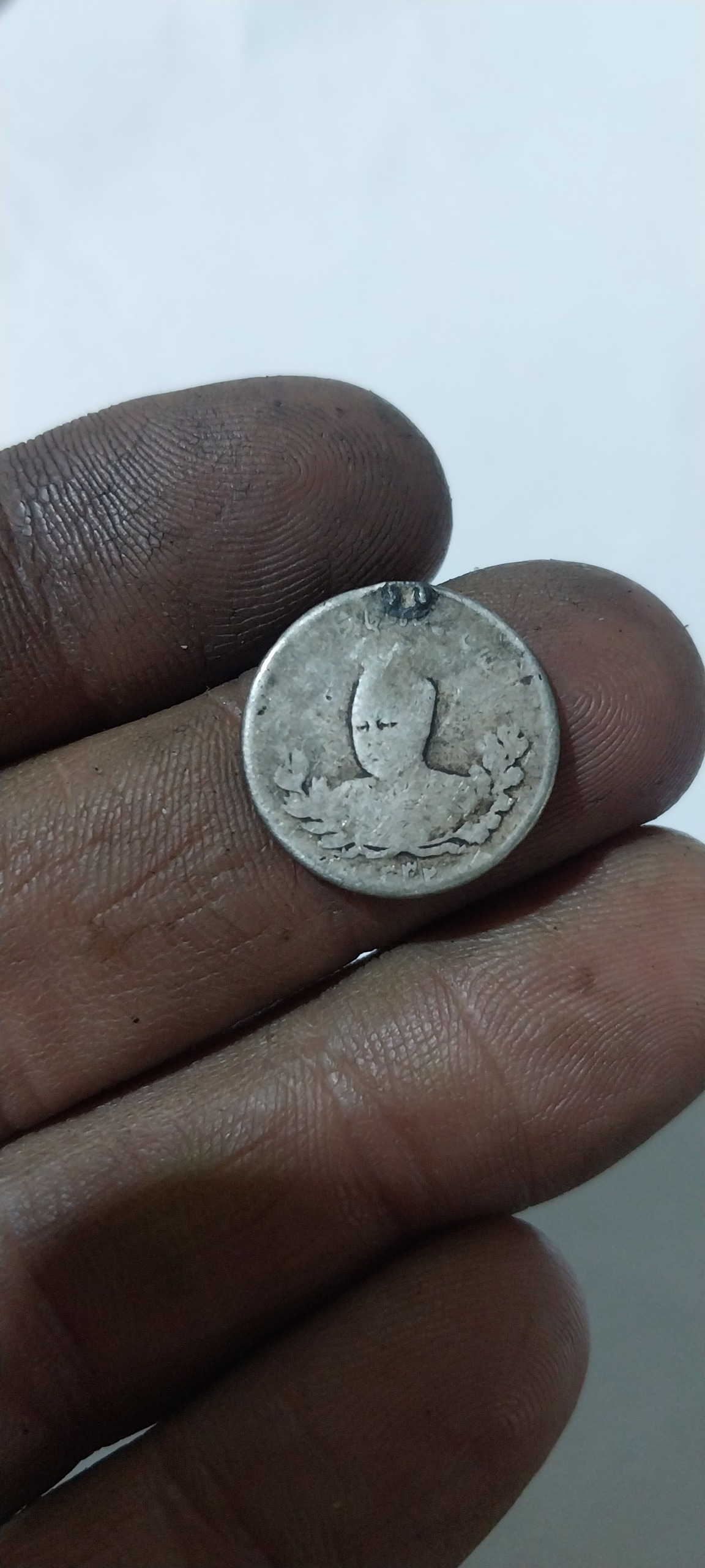 سکه نقره 500 دیناری کمیاب احمد شاه