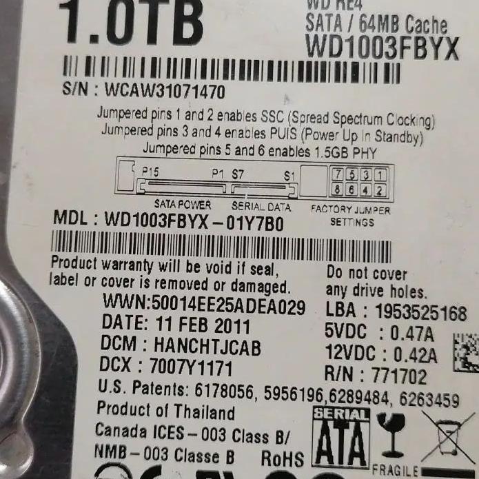 هارد HDD وسترن دیجیتال BLACK