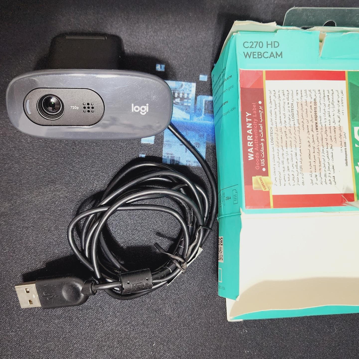 وب کم HD لاجیتک مدل C270