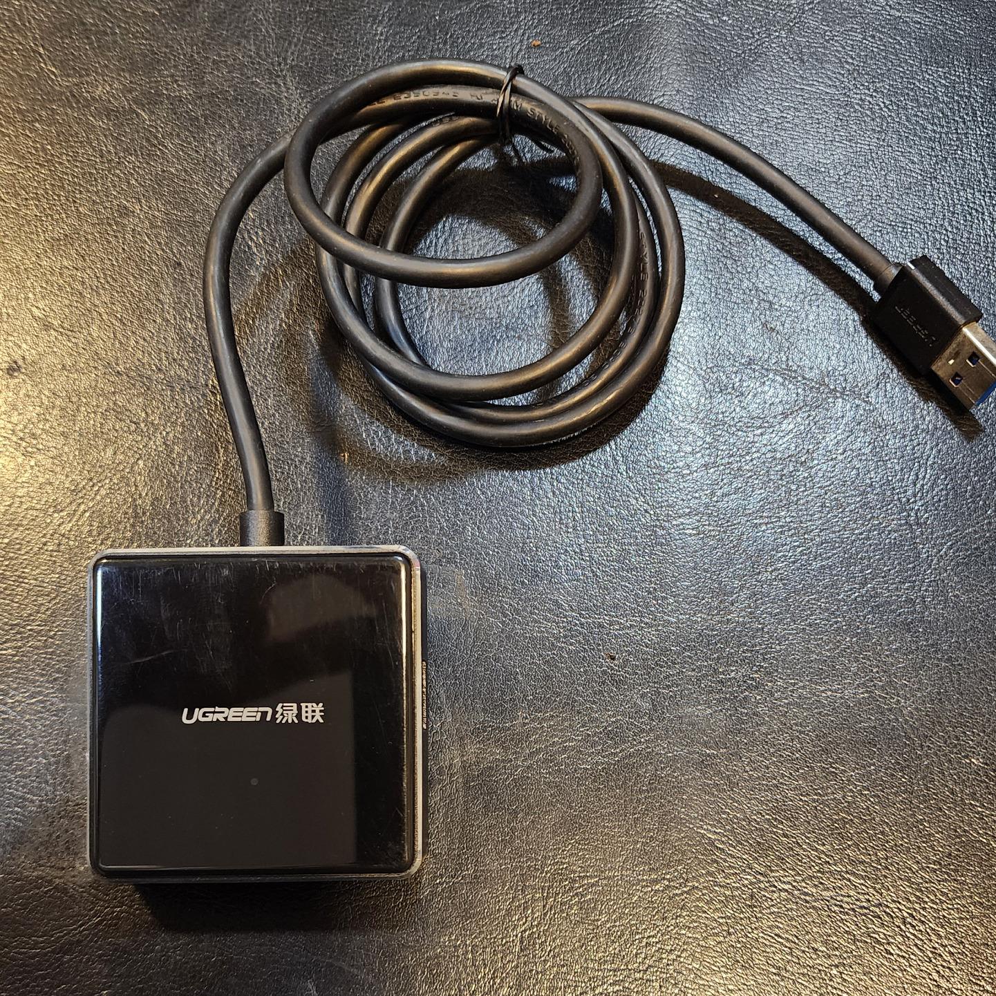 هاب USB3 چهار پورت یو گرین