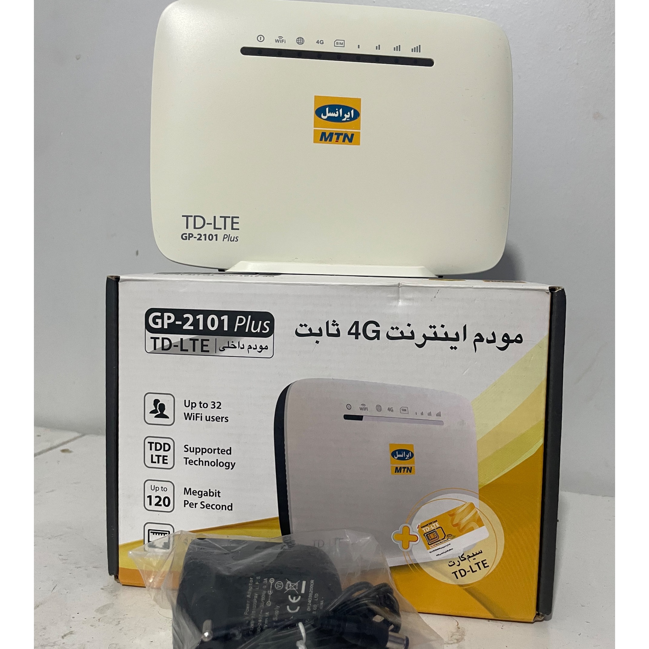 مودم سیم کارتخور TD LTE ایرانسل 2101