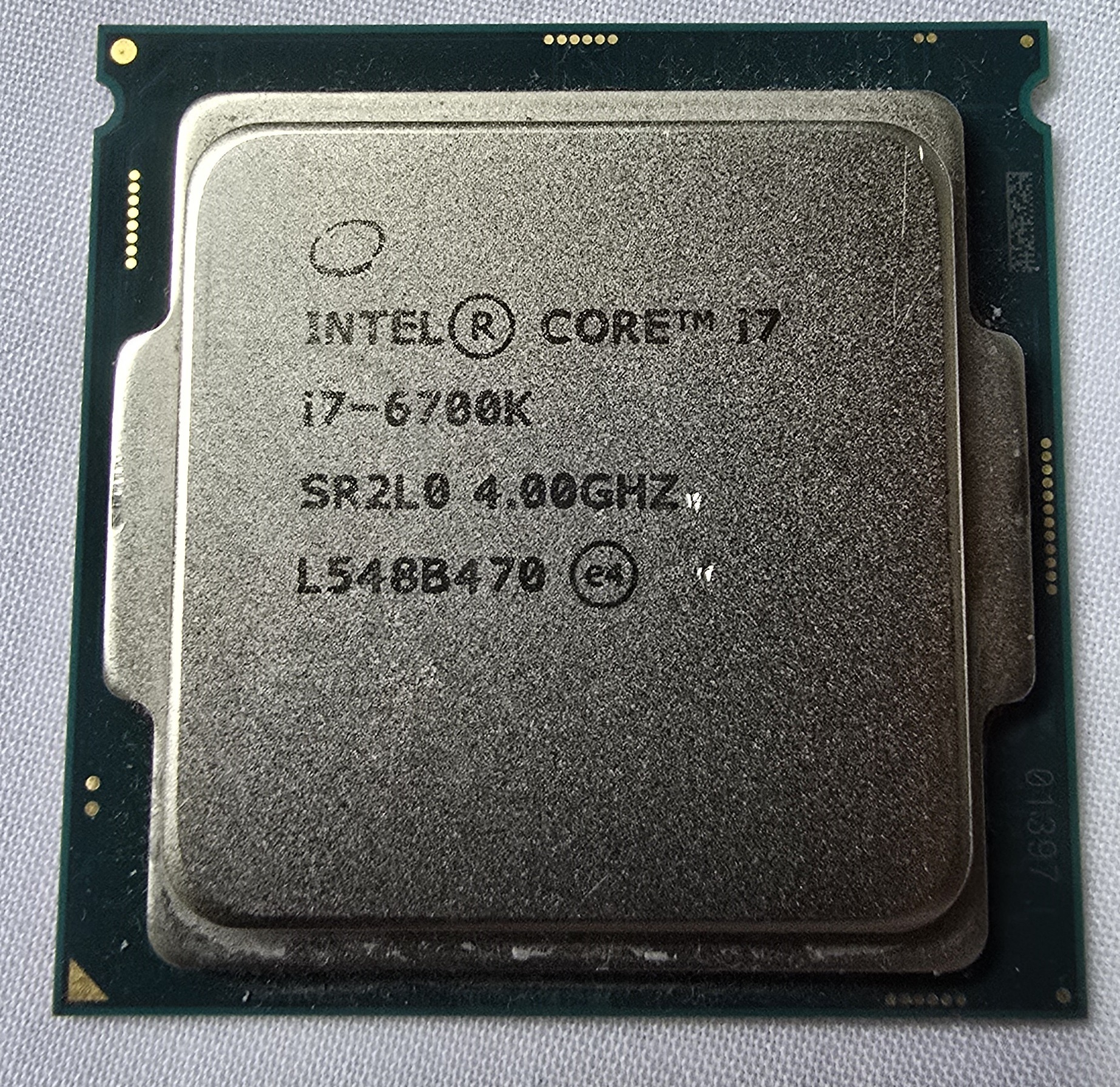 پردازنده اینتل 6700K