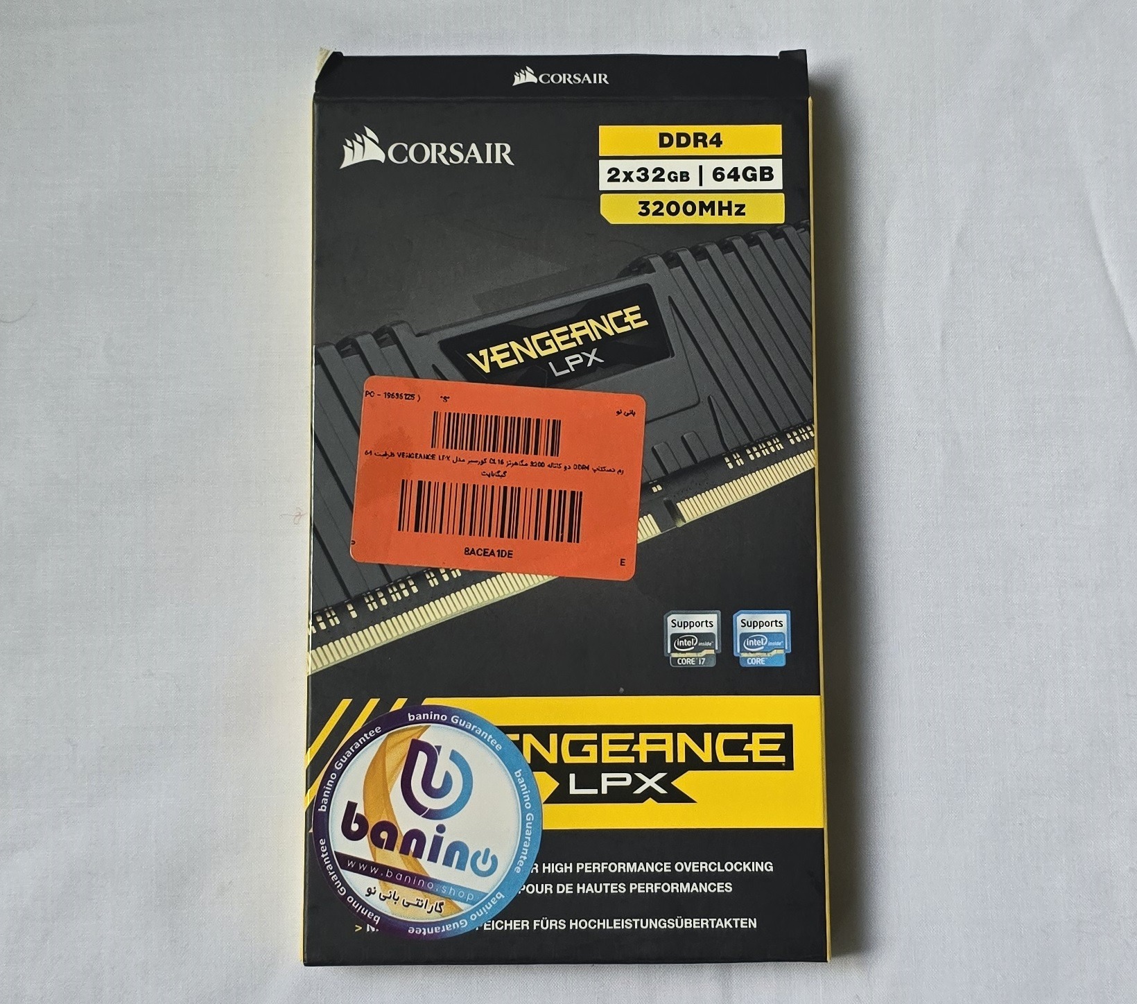 رم کامپیوتر 64 گیگ کورسیر 3200Mhz CL16